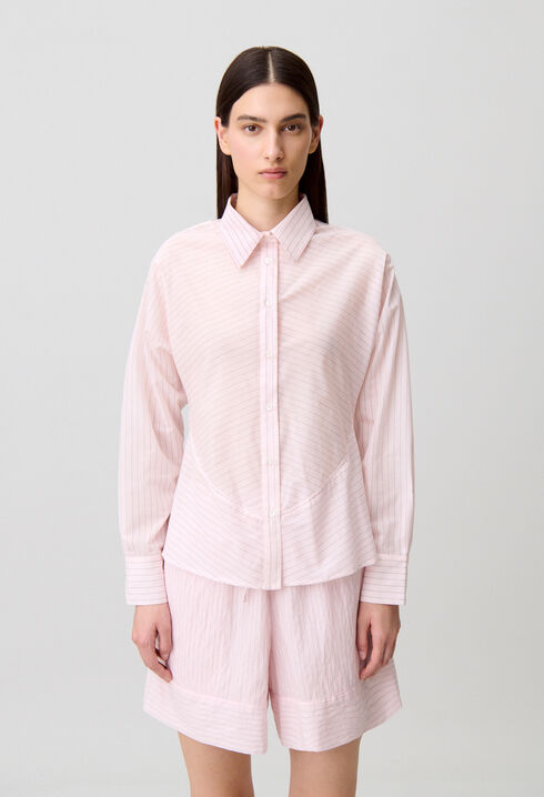 Camisa espalda con volantes