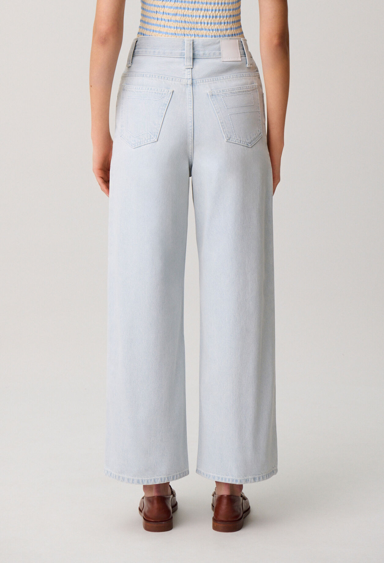 Jean de denim lavado