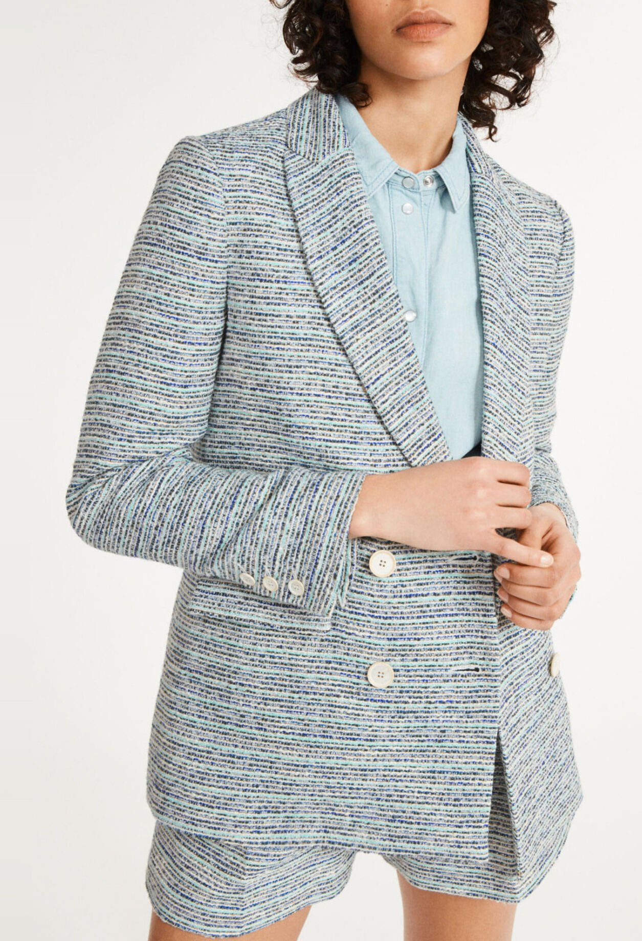 Chaqueta de rayas