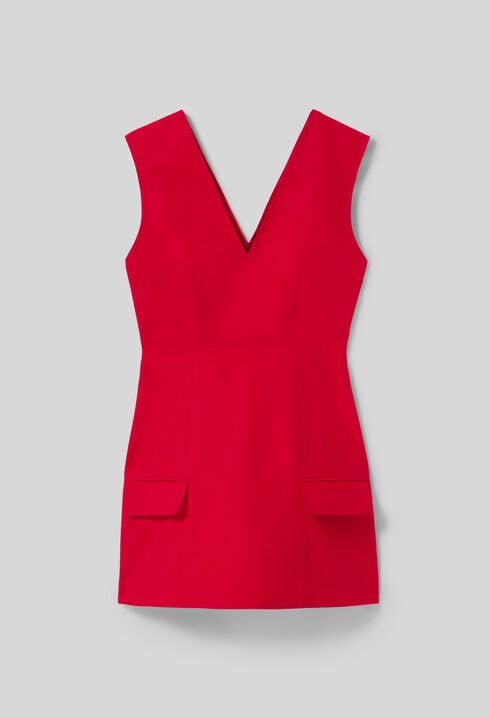 Vestido corto entallado