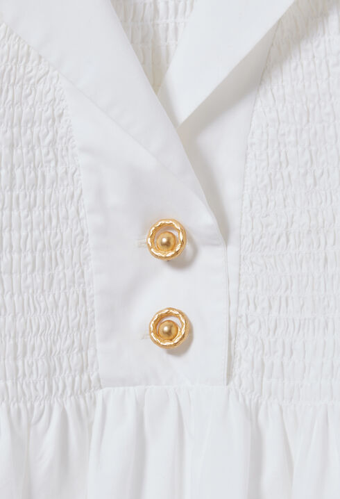 Blusa con volantes