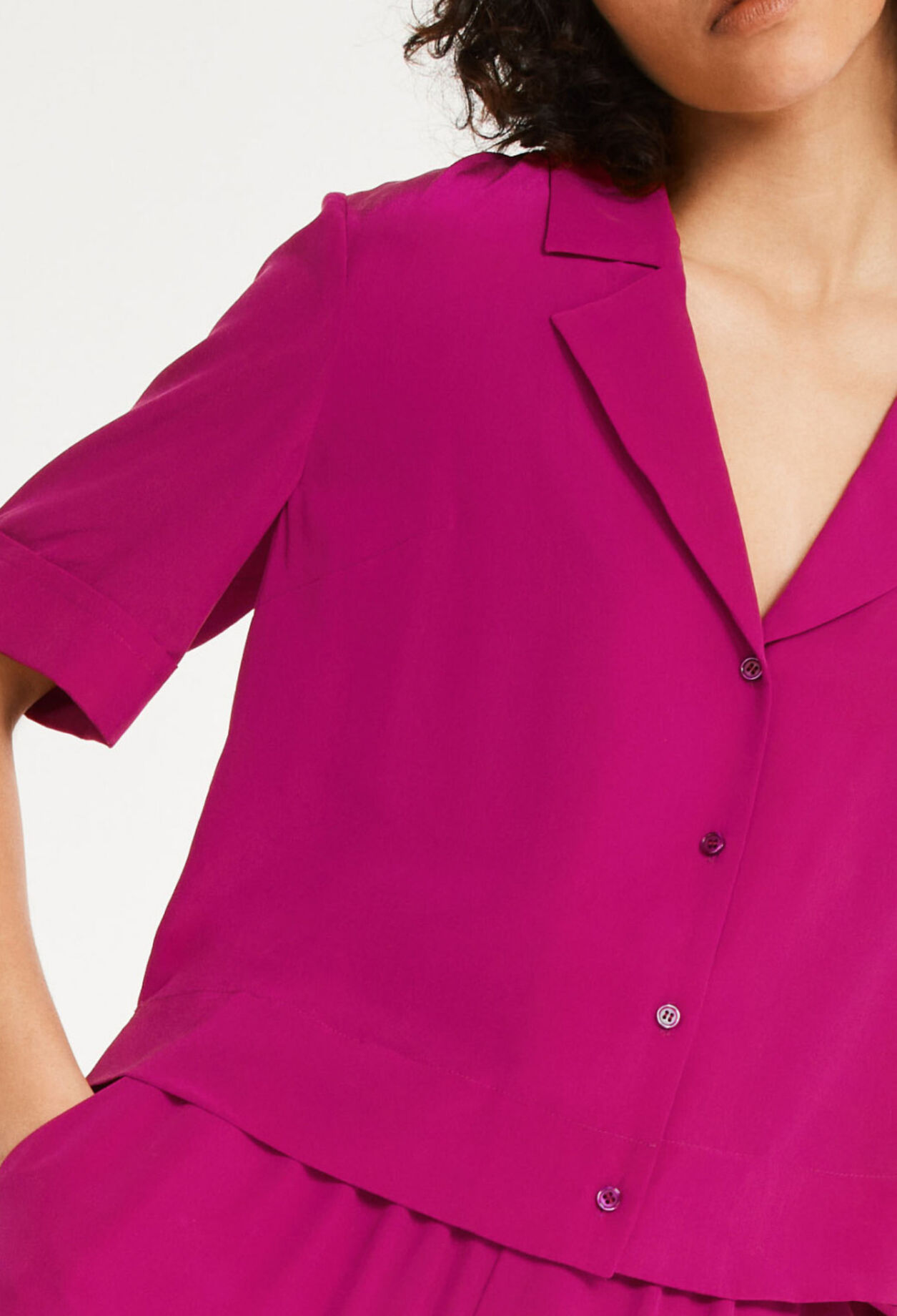 Blusa de seda