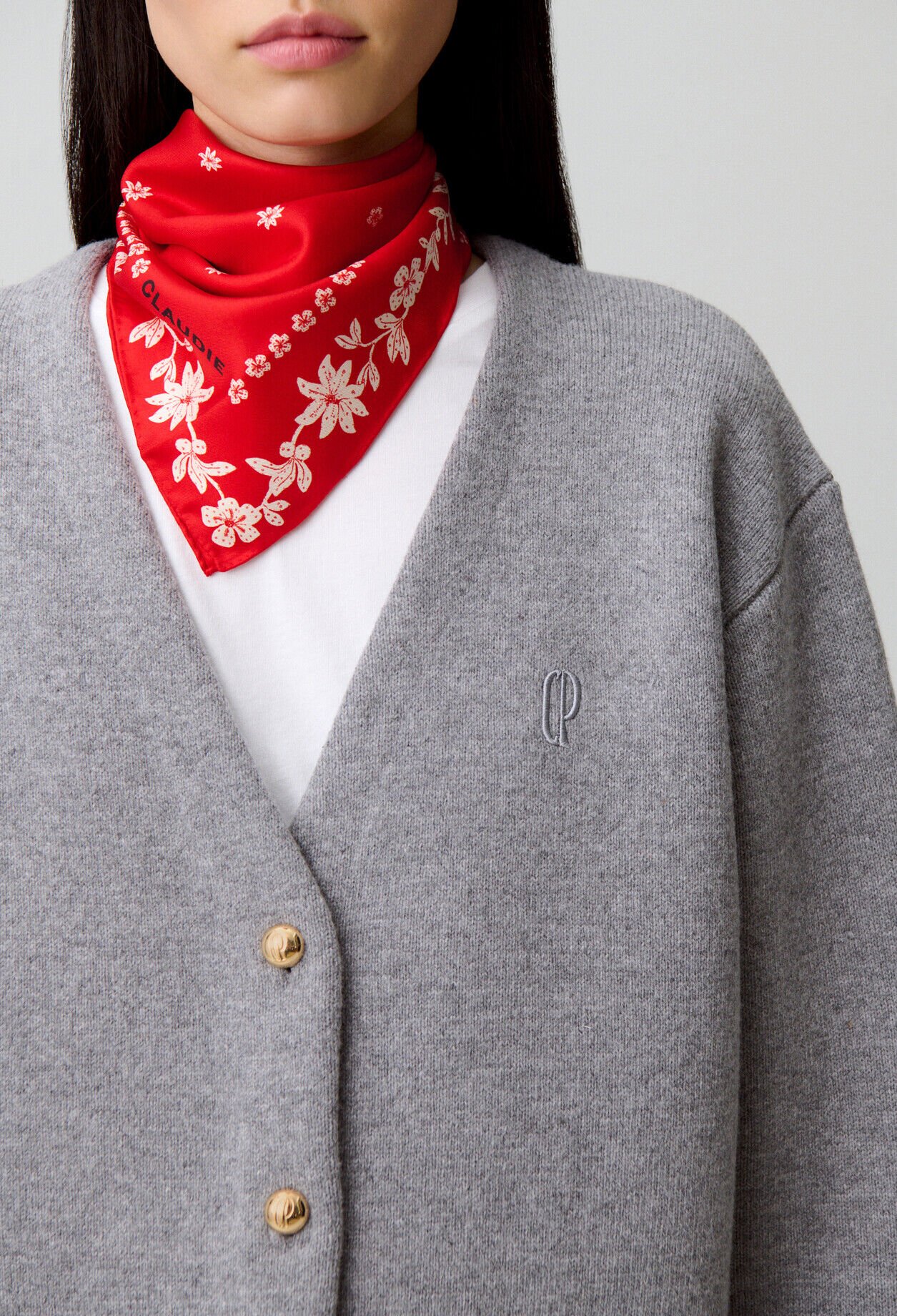 Cárdigan oversize de mezcla de lana