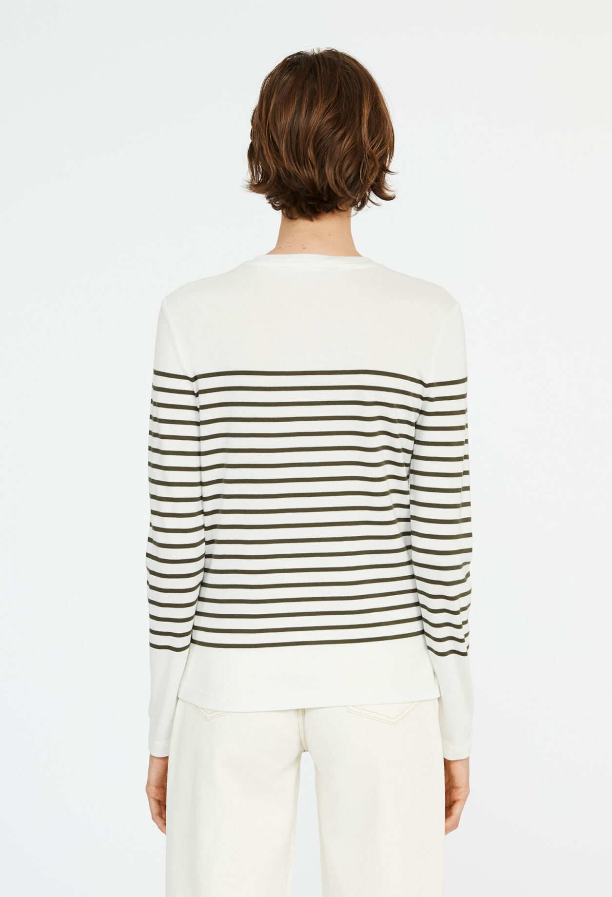 Camiseta marinera con botón