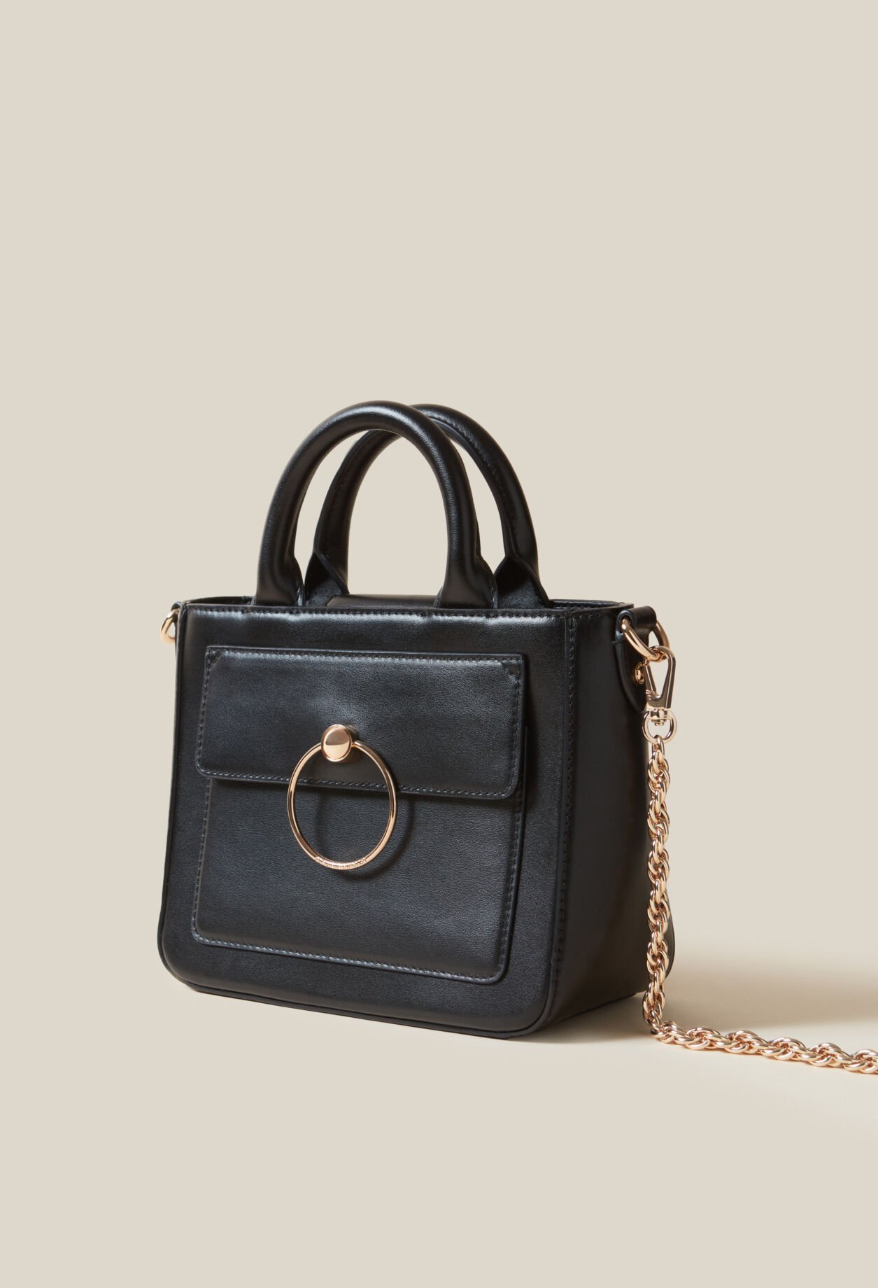 Bolso Anouck piel lisa cadena