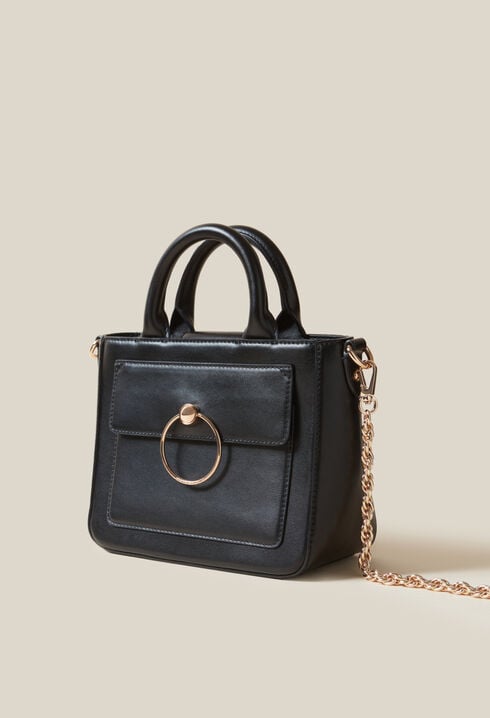 Bolso Anouck piel lisa cadena