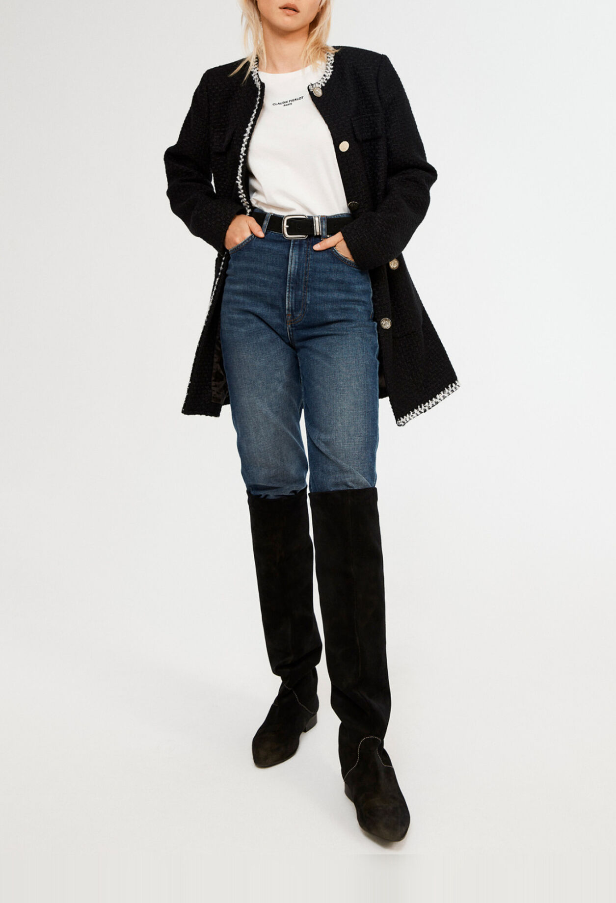 Chaqueta de tweed