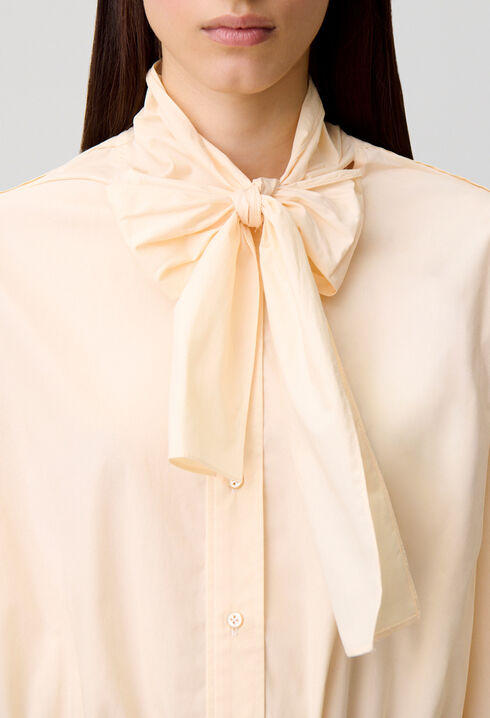 Camisa popel&iacute;n cuello lazada
