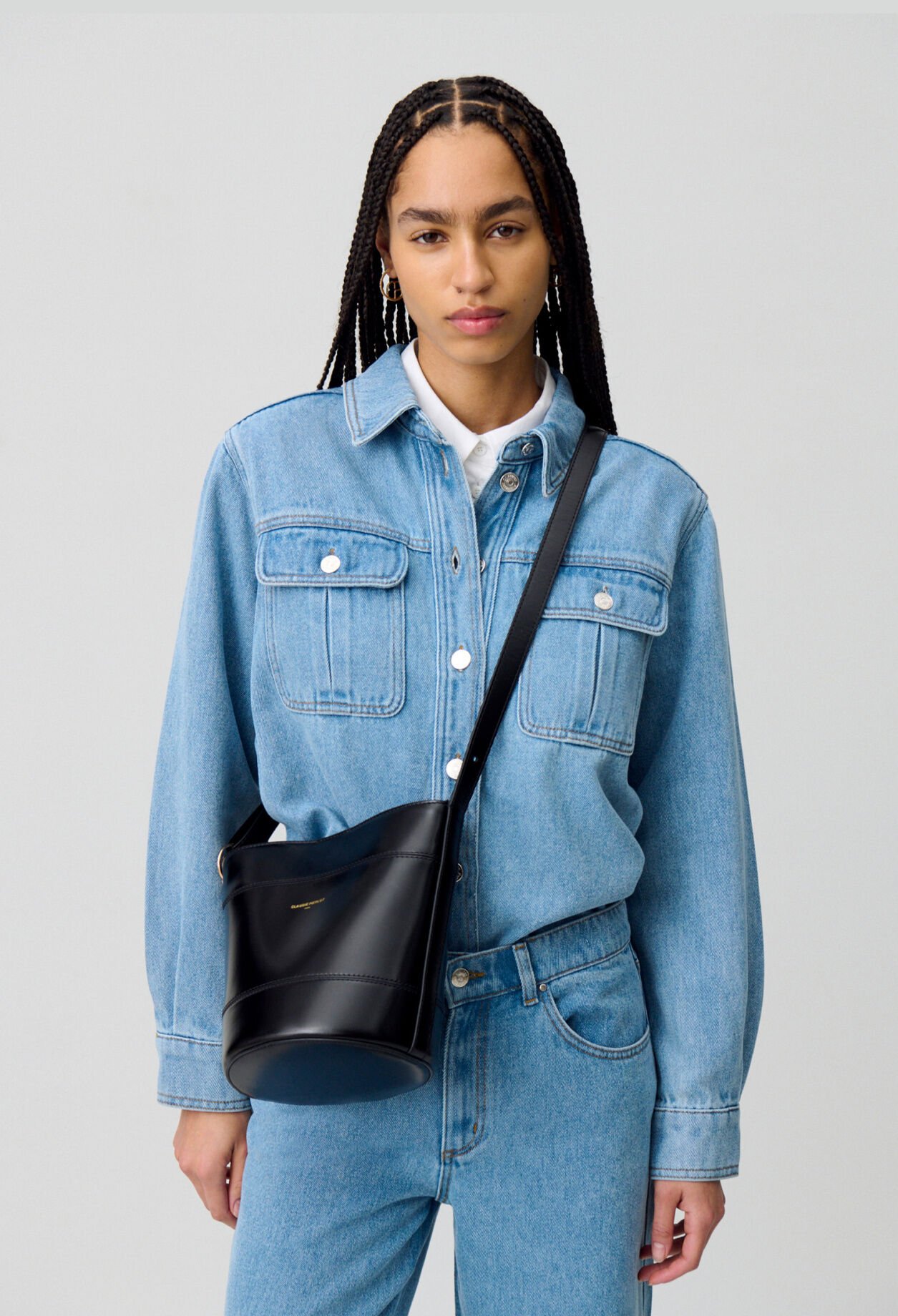 Bolso de piel Solveig