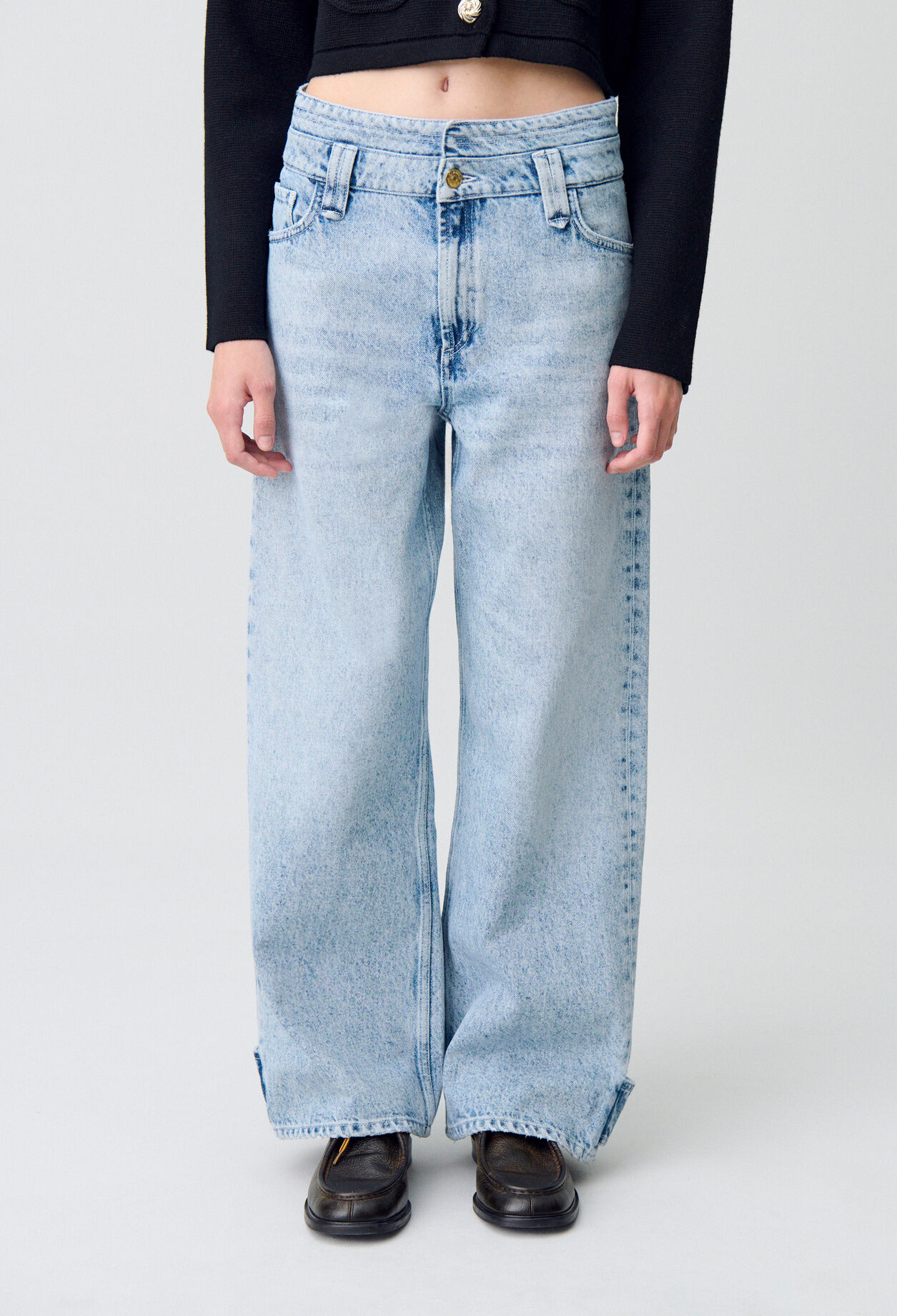 Vaquero denim recto