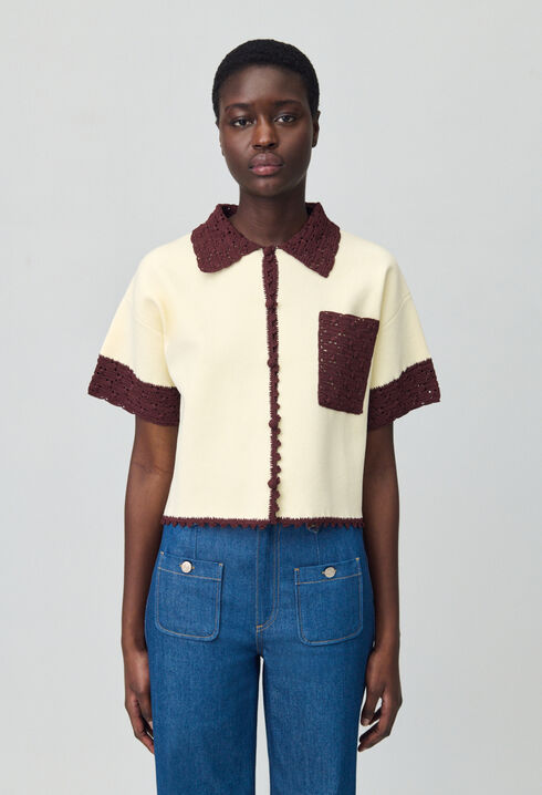 Blusa de punto fino