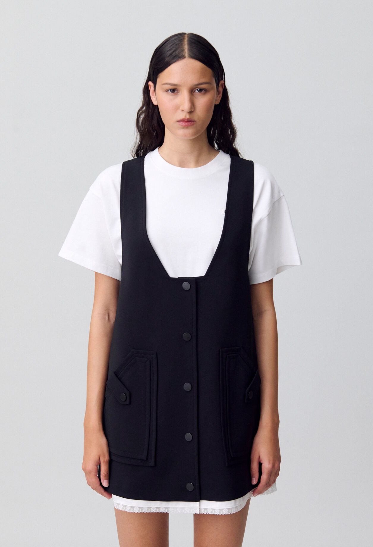 Vestido corto estilo pichi