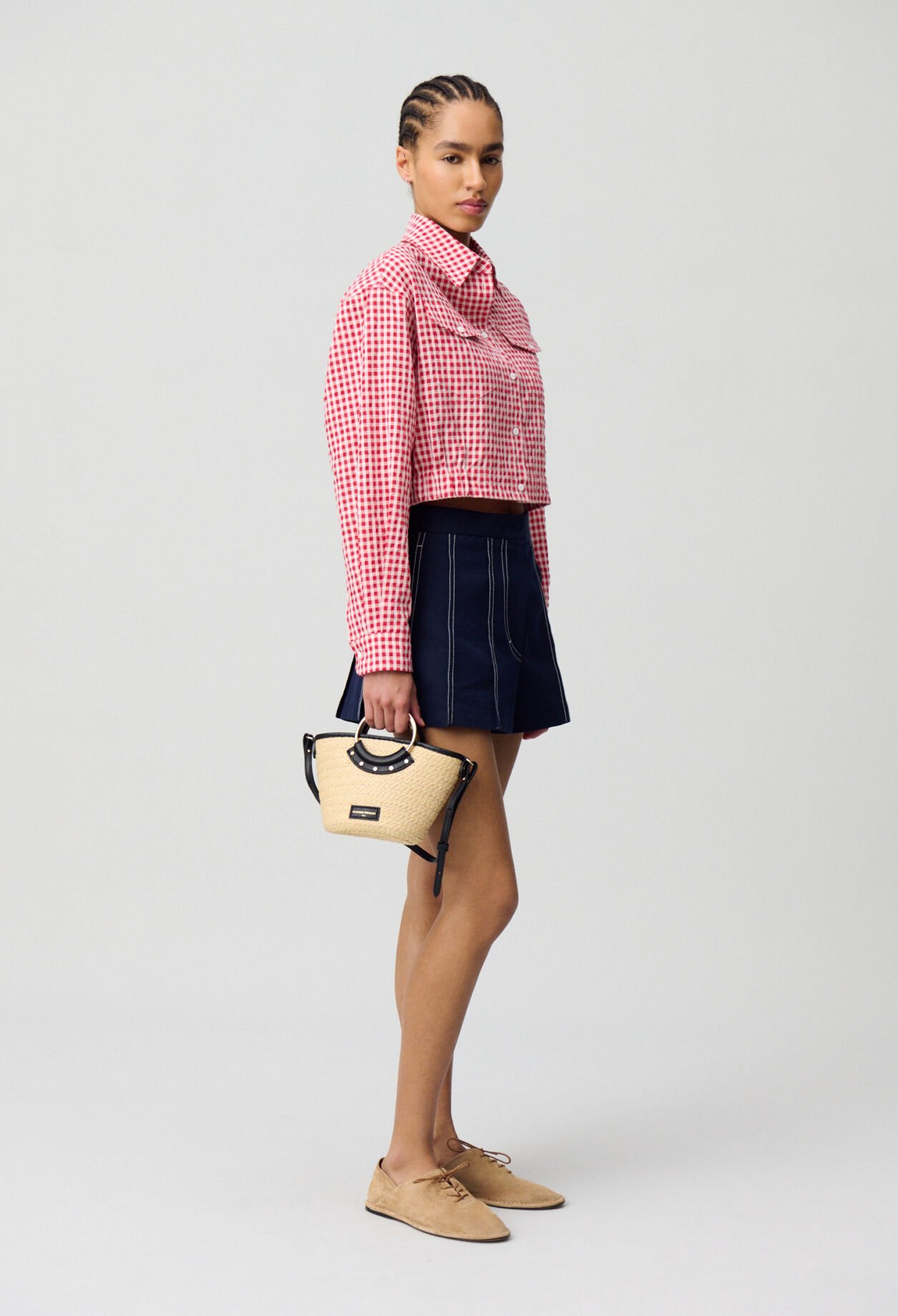 Camisa de cuadros vichy