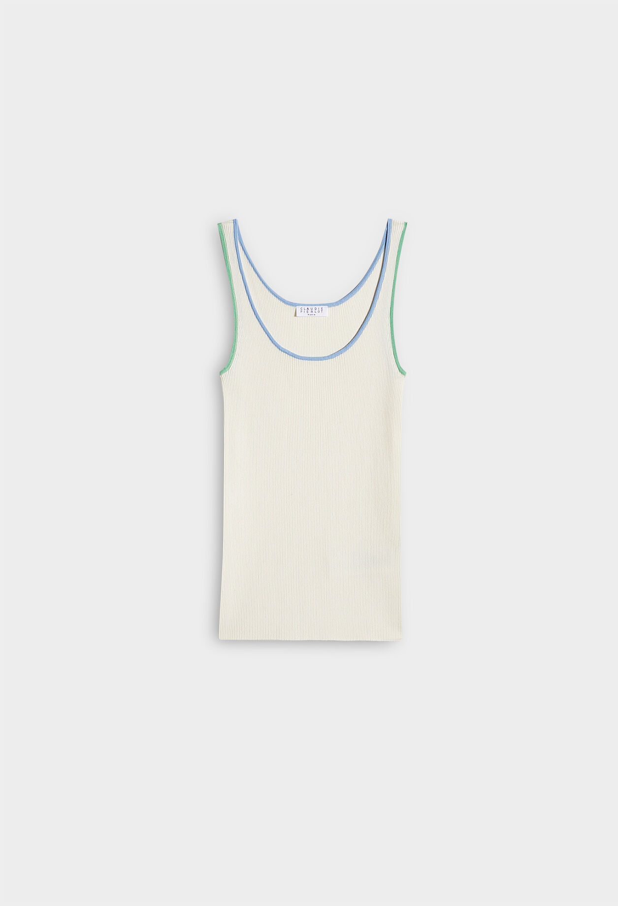 Camiseta de tirantes de punto