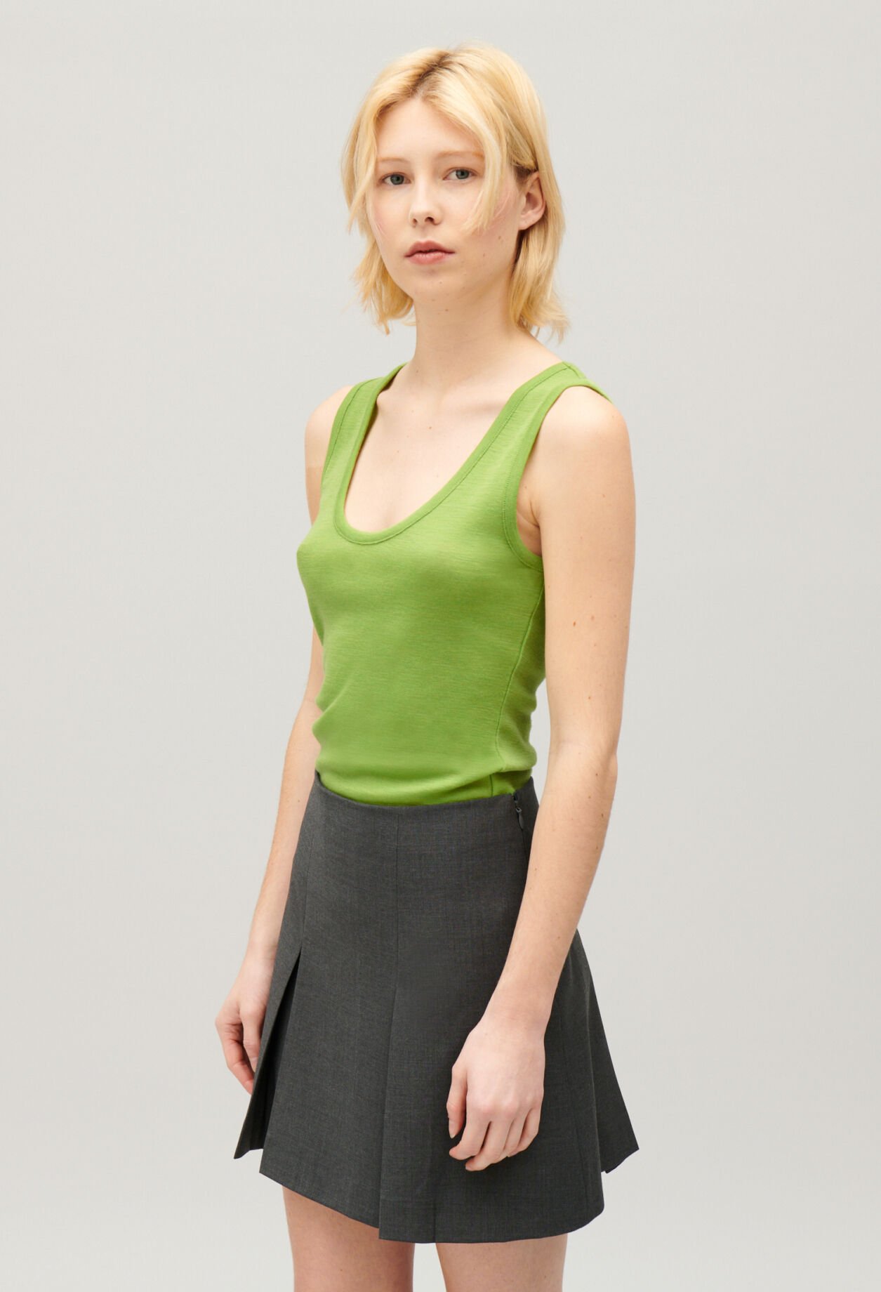 Camiseta tirantes lana