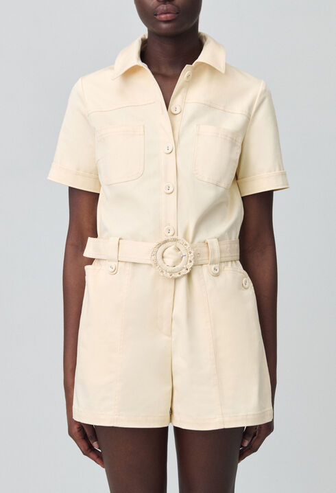 Mono corto estilo camisa