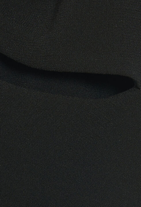 Vestido semilargo en anillo