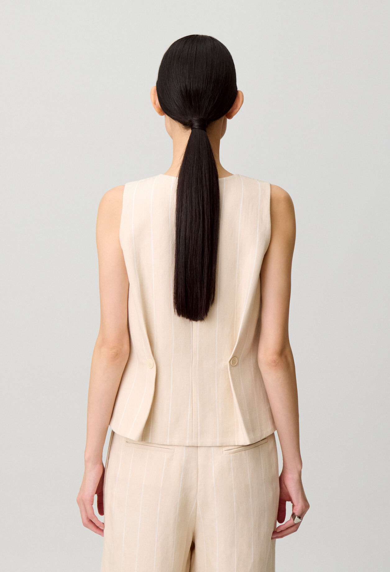 Chaleco de traje sin mangas