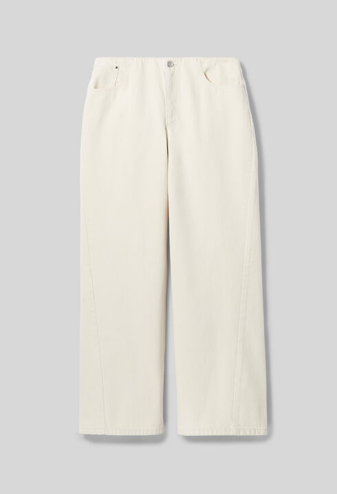 Vaquero denim de algodón crudo