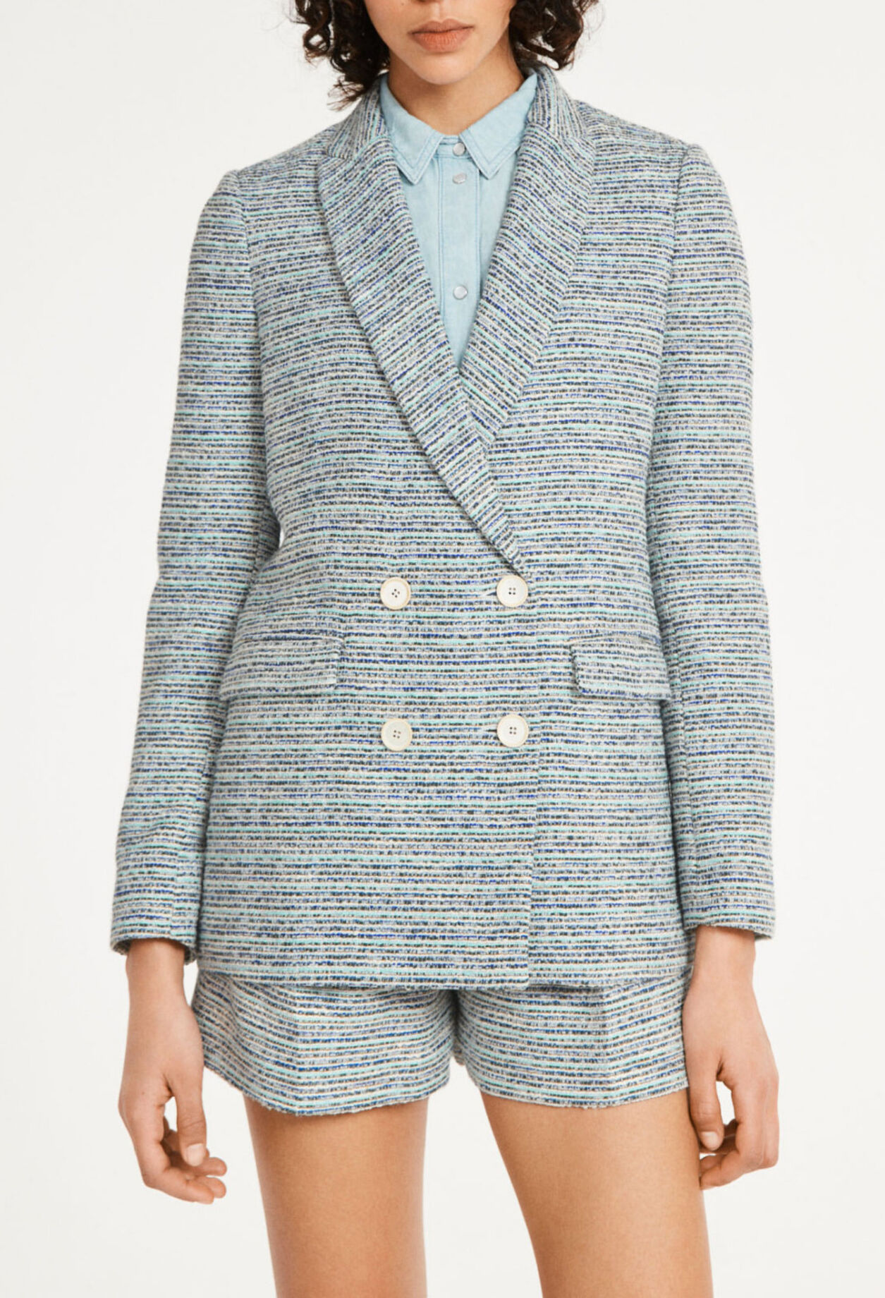 Chaqueta de rayas