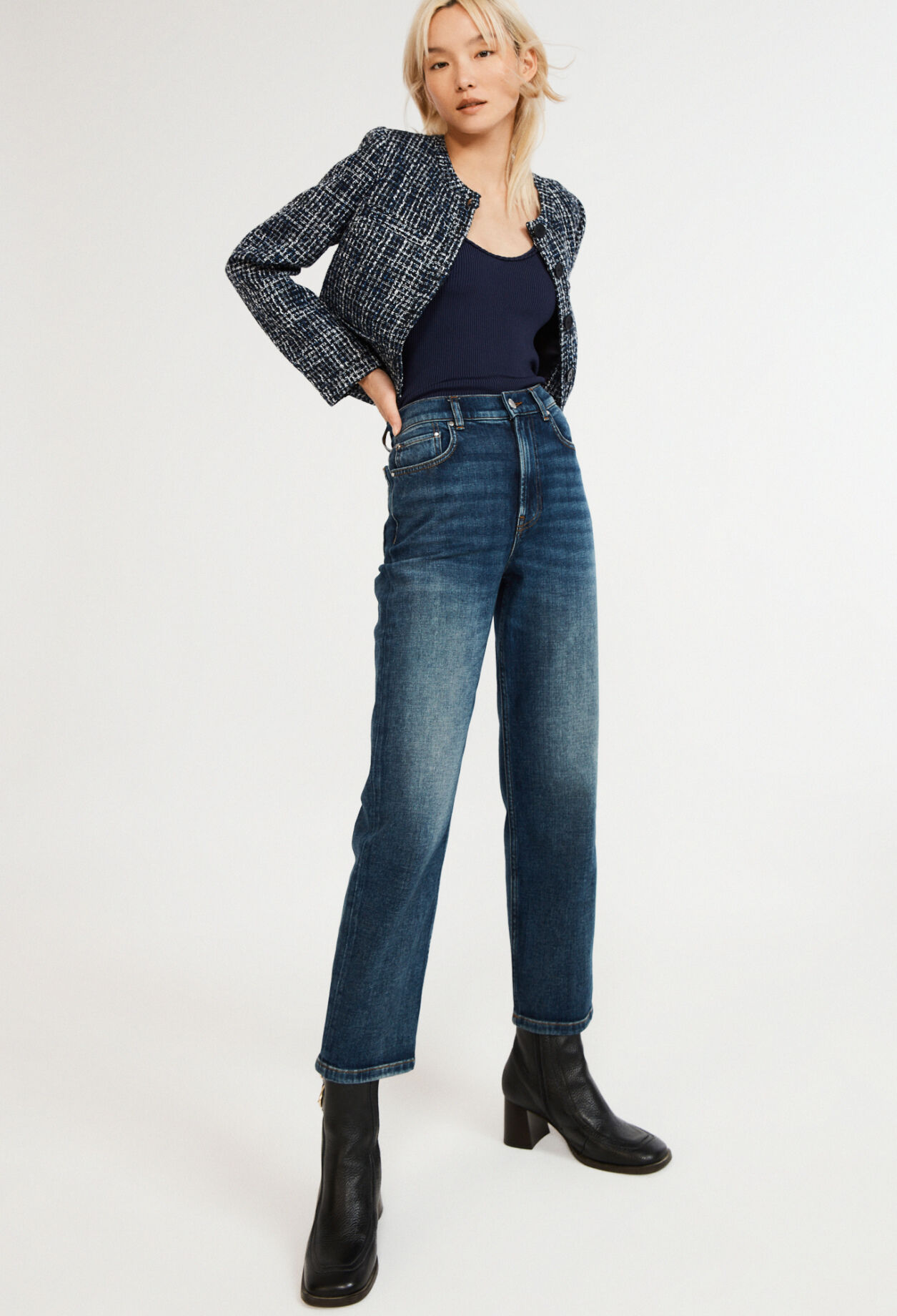 Chaqueta de tweed