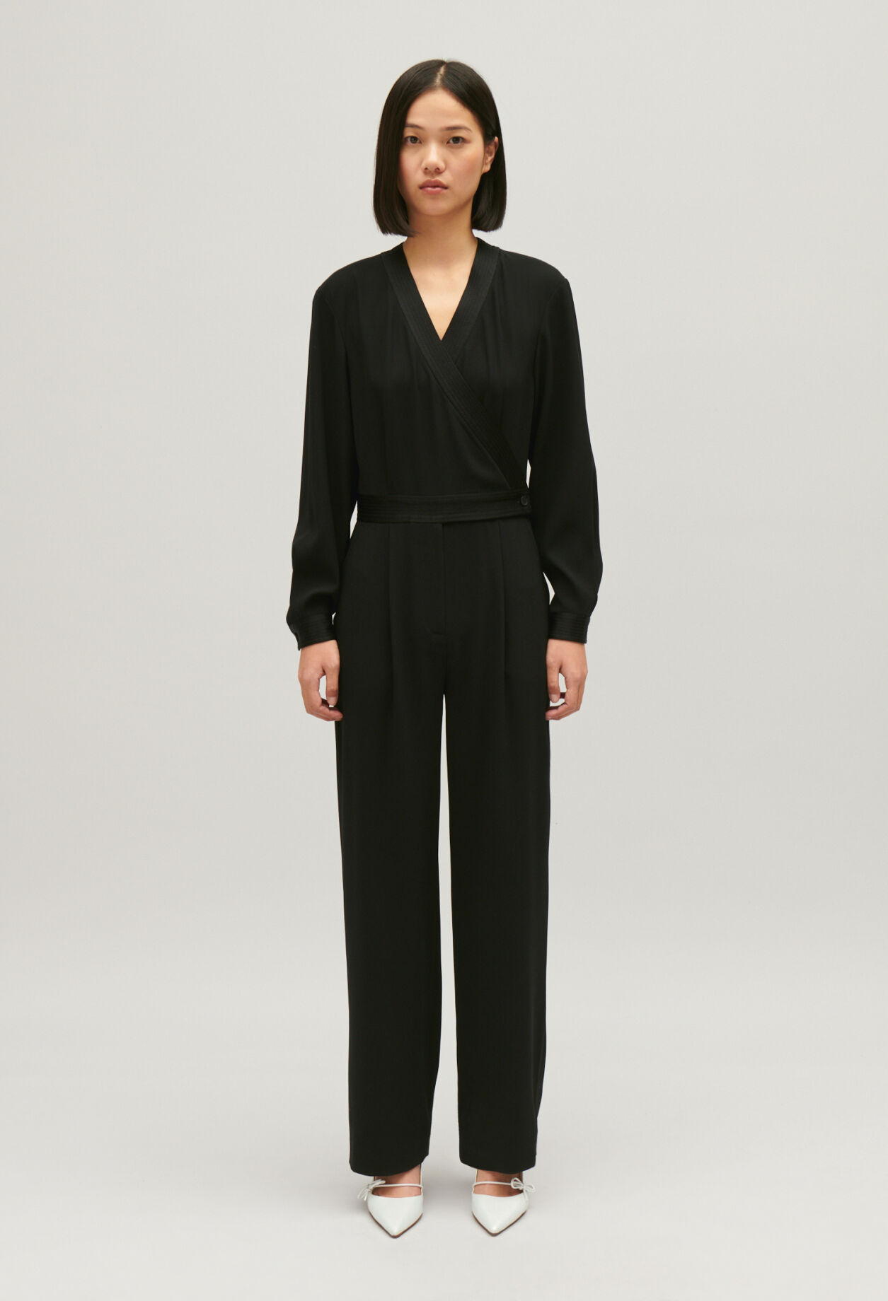 Mono pantalón negro