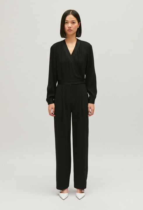 Mono pantalón negro