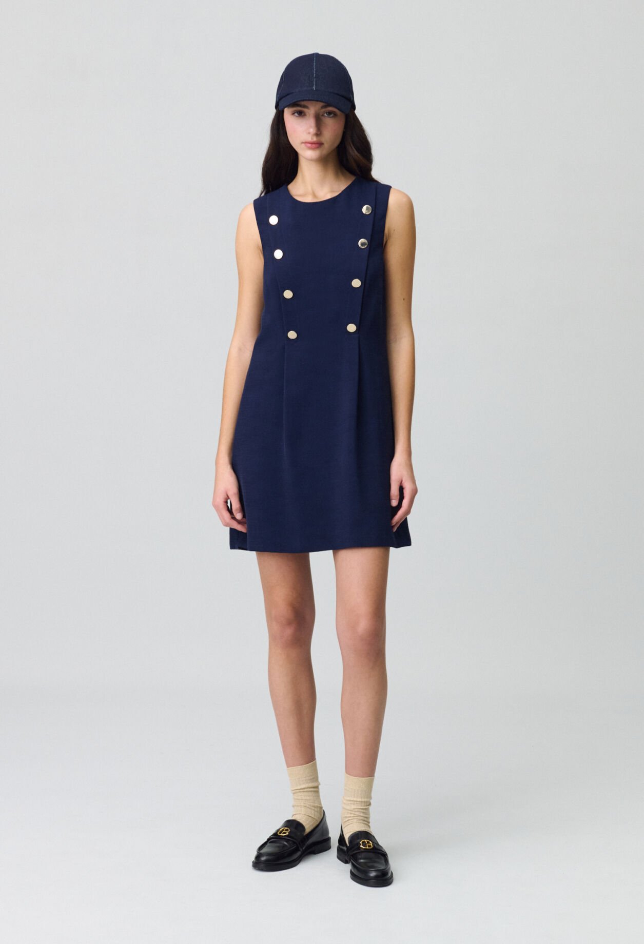 Vestido corto ajustado