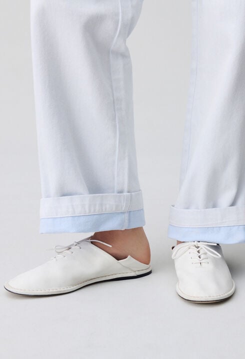 Zapatos de cuero suave