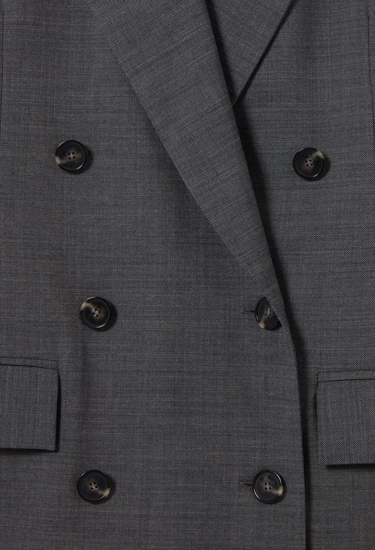 Chaqueta cruzada de traje