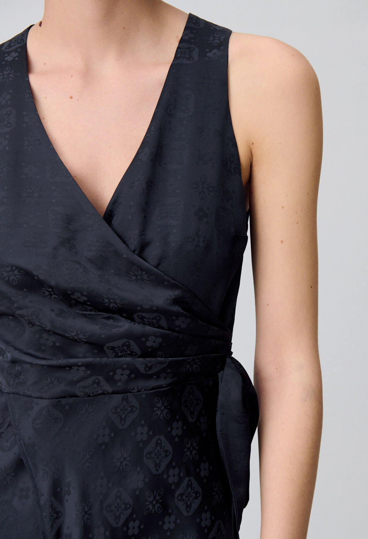Vestido largo fluido