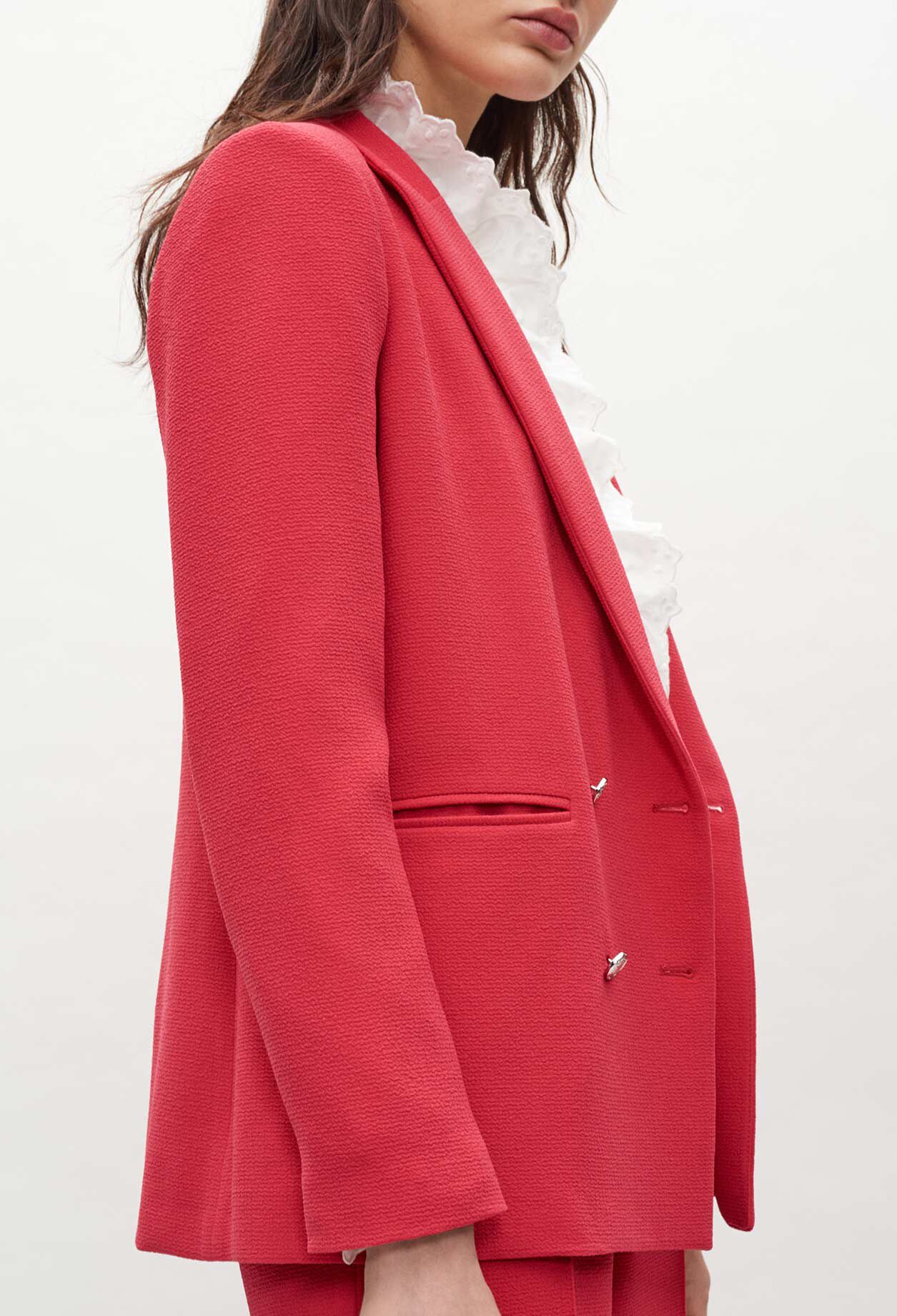 Chaqueta blazer cruzada