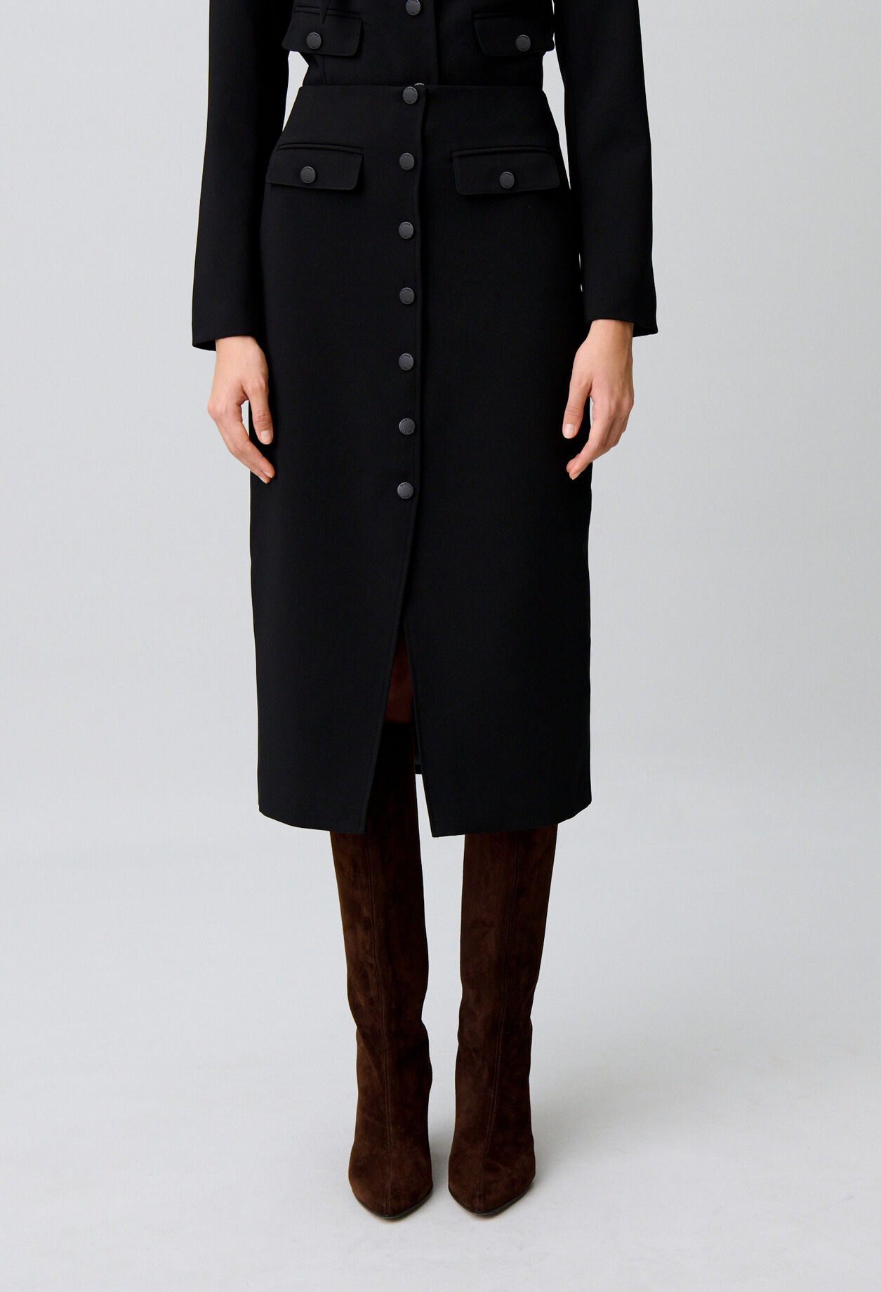 Falda midi