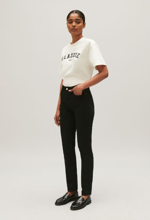 Vaquero skinny negro