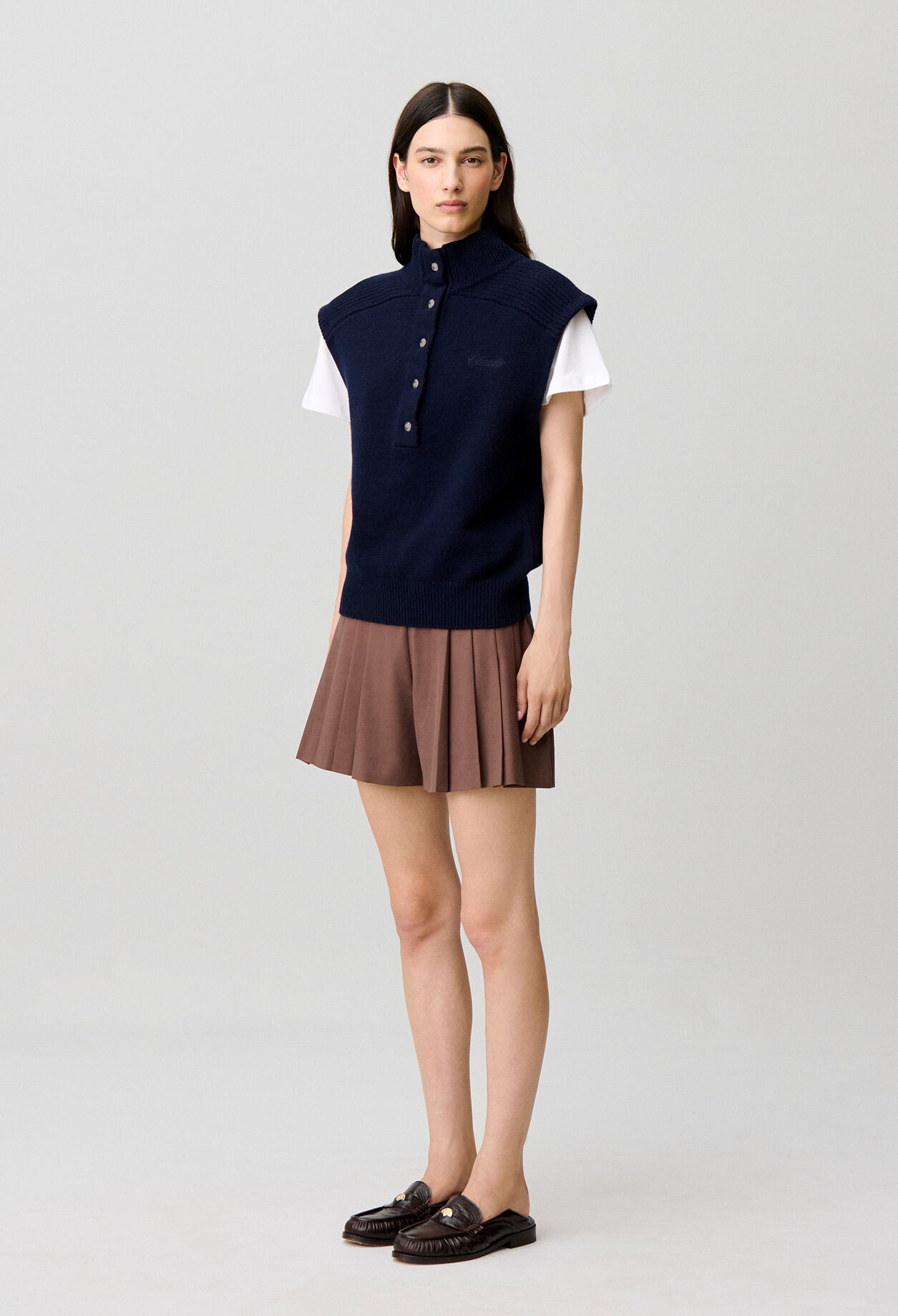 Jersey de lana sin mangas