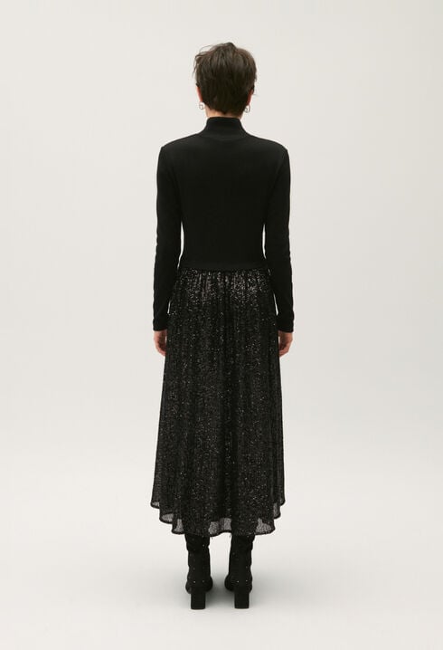 Vestido de lentejuelas negras