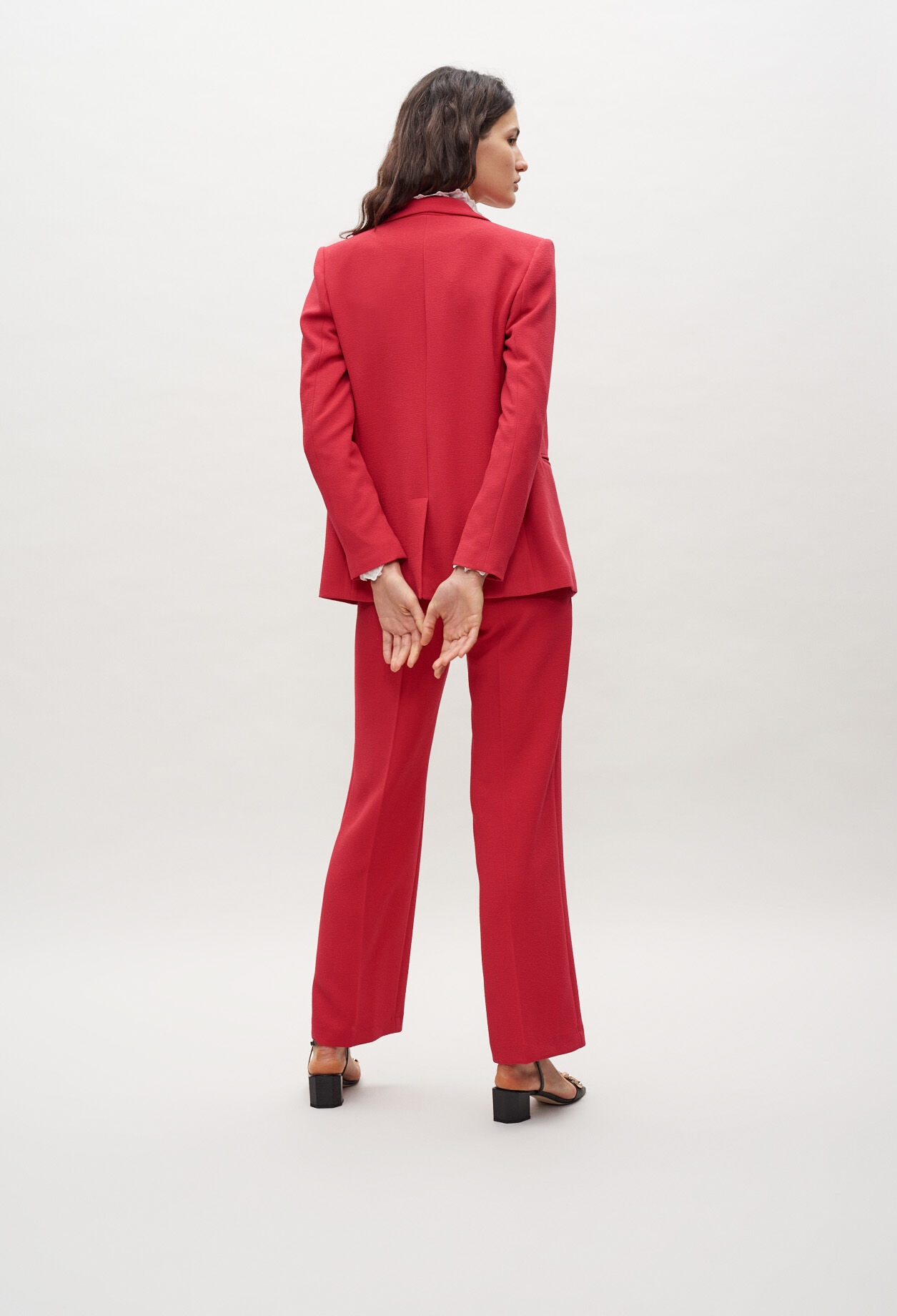 Chaqueta blazer cruzada