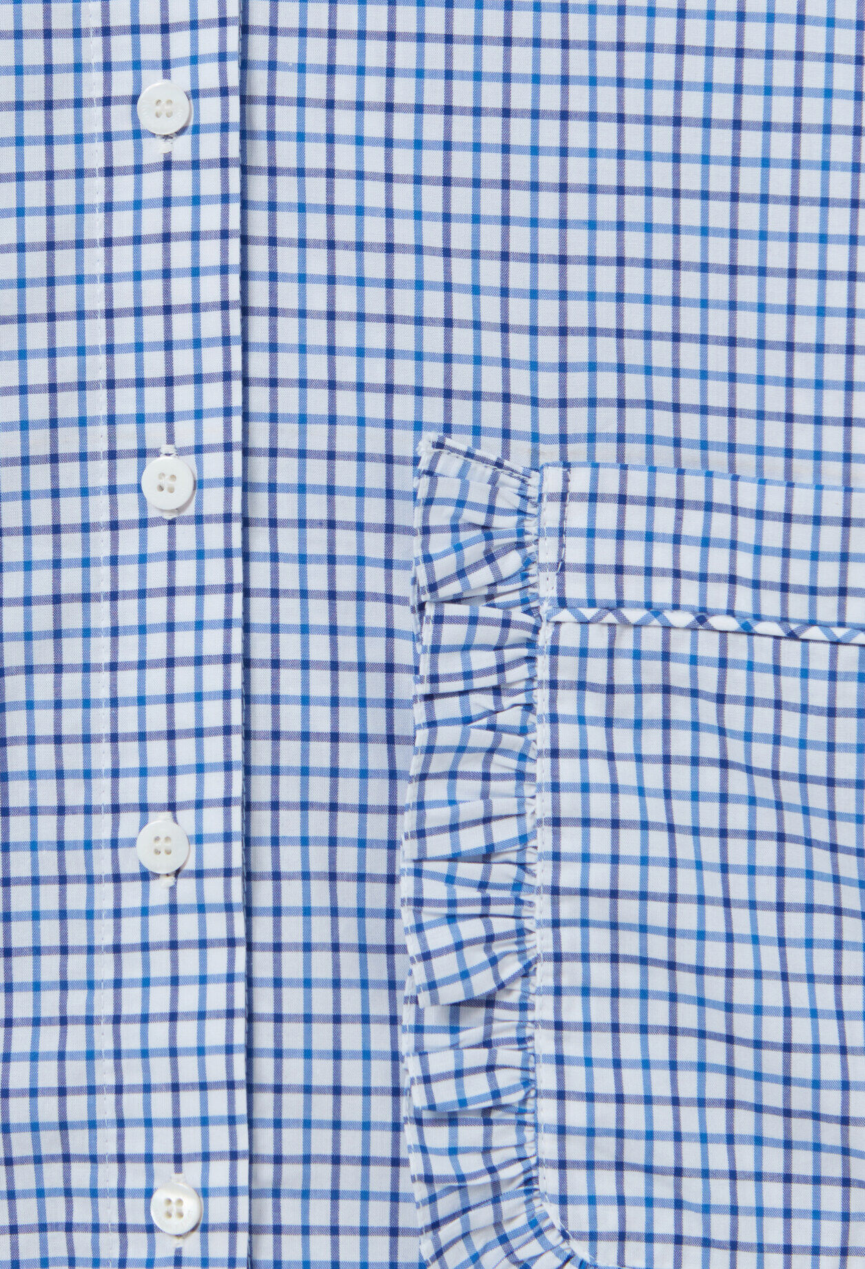 Camisa de cuadros con bolsillos