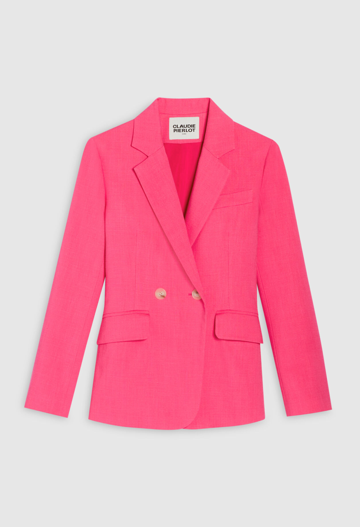 Chaqueta de traje en rosa