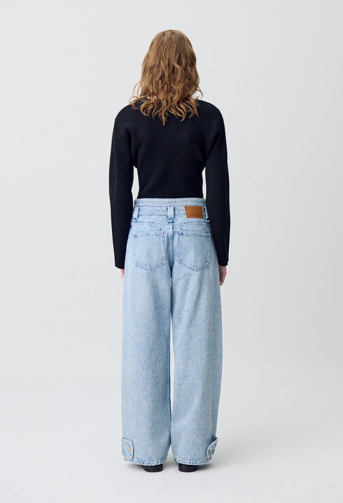Vaquero denim recto