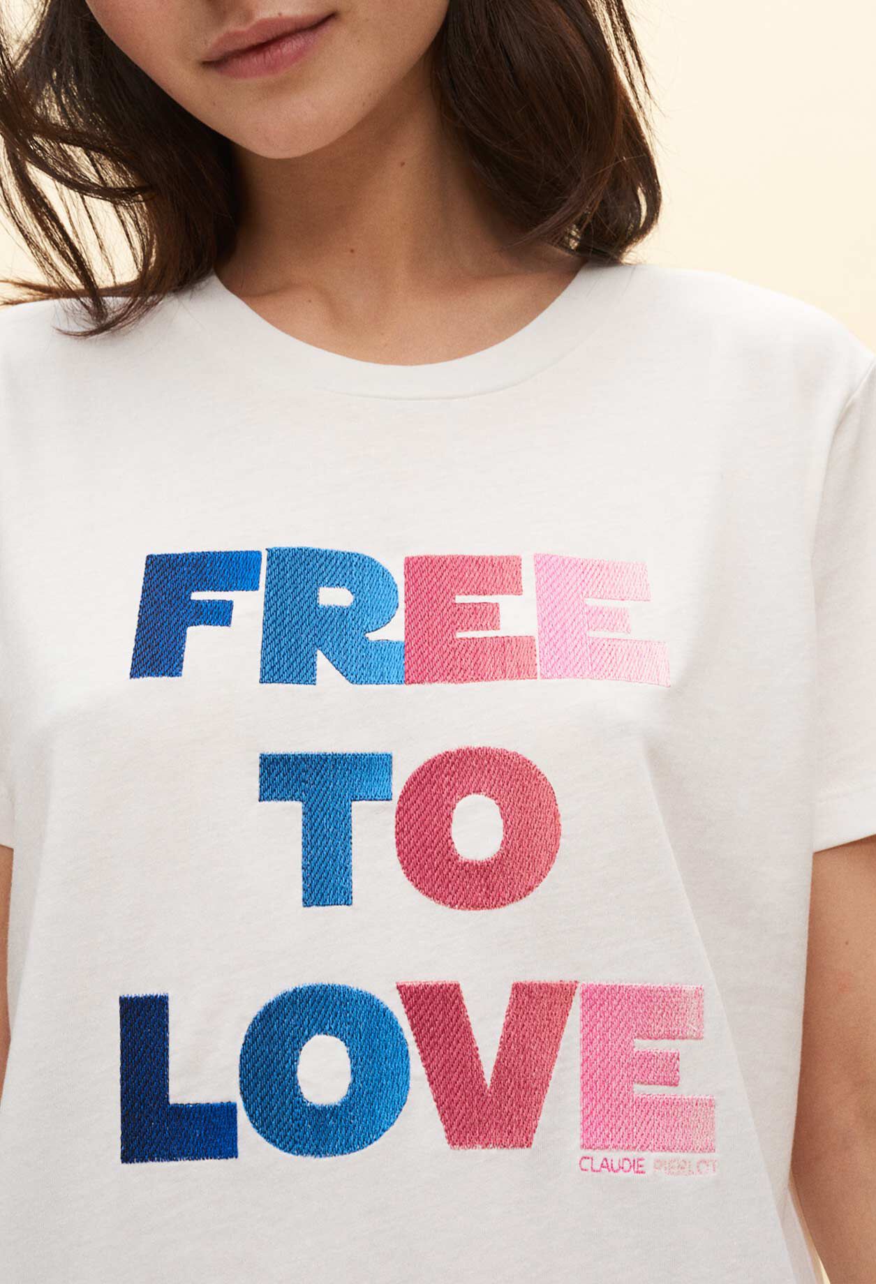 Camiseta Free to love