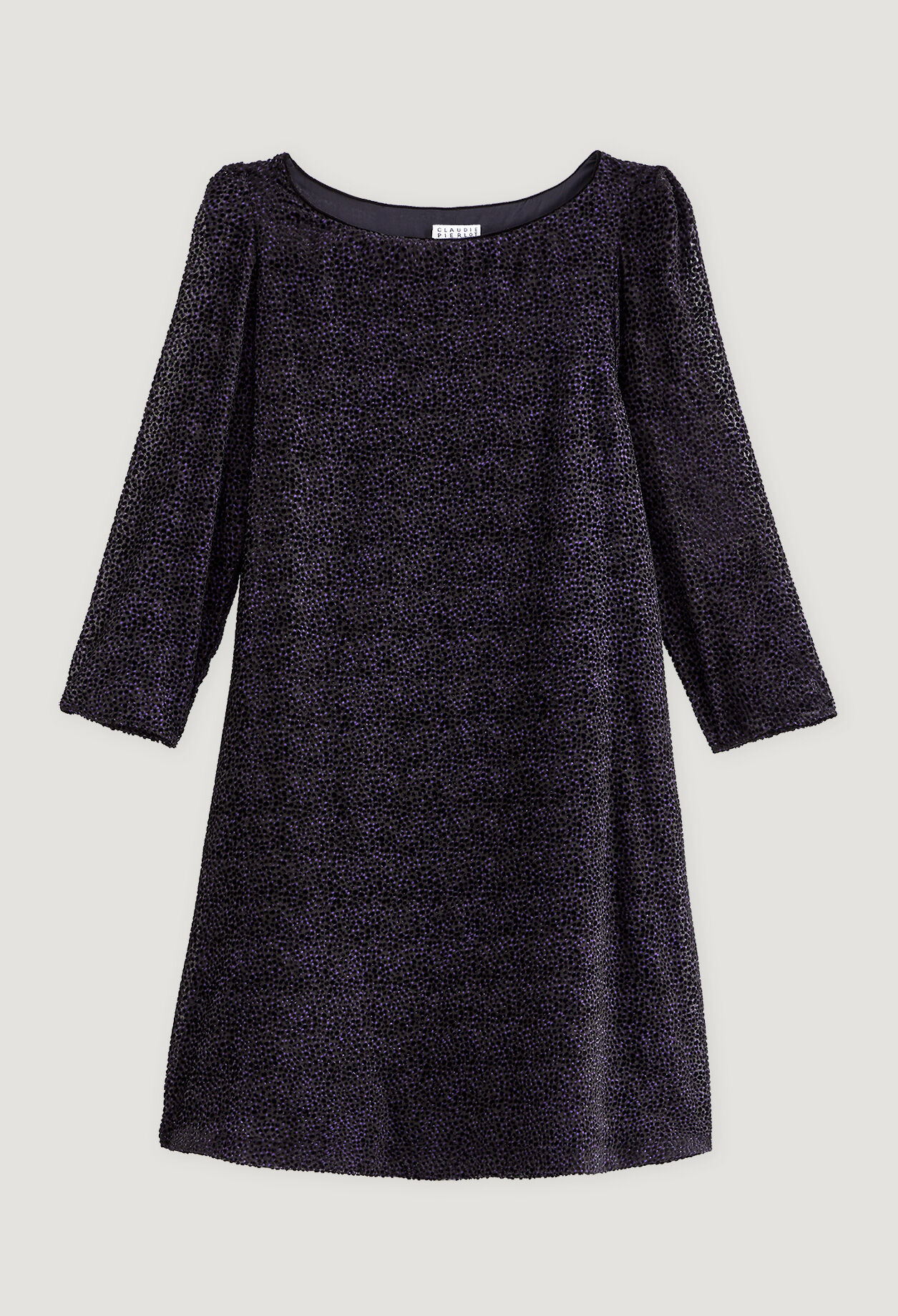 Vestido moteado