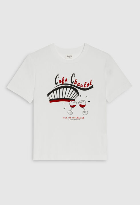 Camiseta Café Charlot cruda