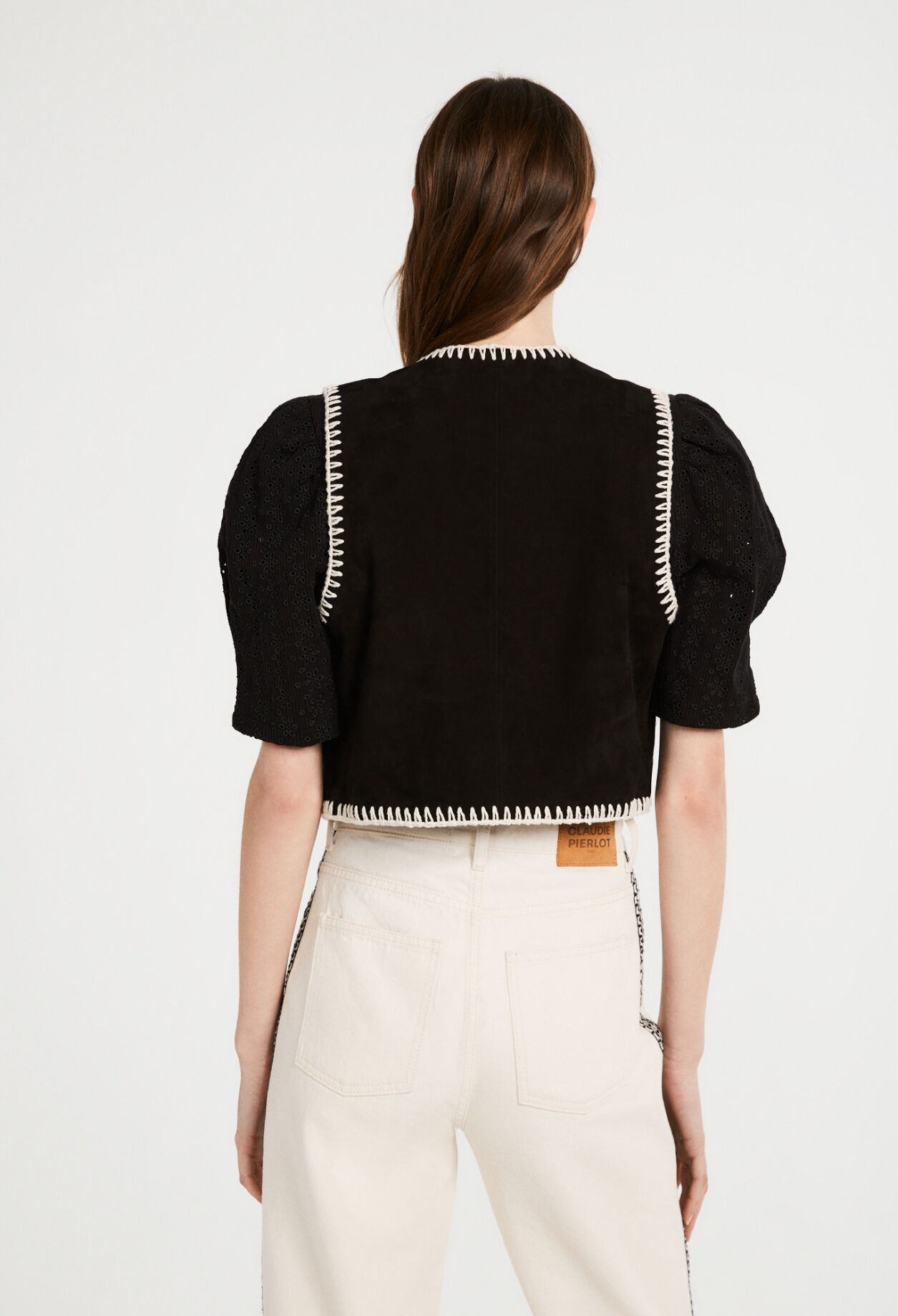 Chaqueta de piel de cabra