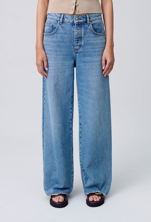 Vaqueros denim rectos