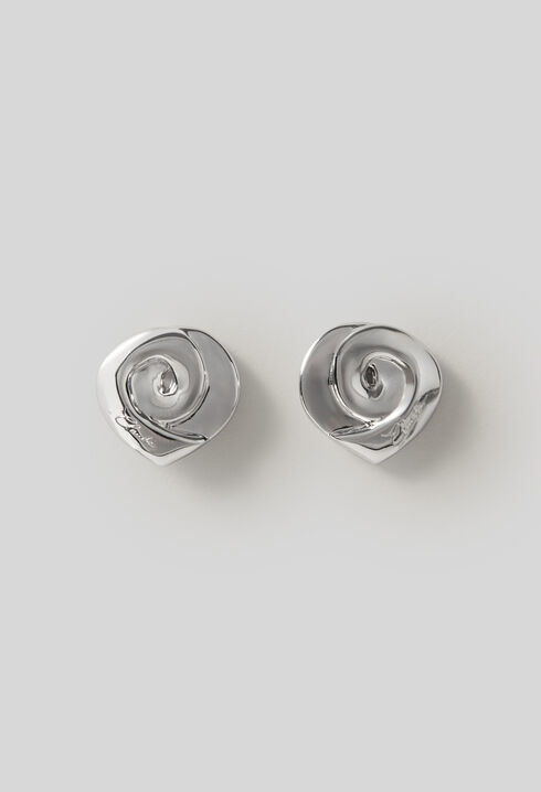 Pendientes plateados Claudie