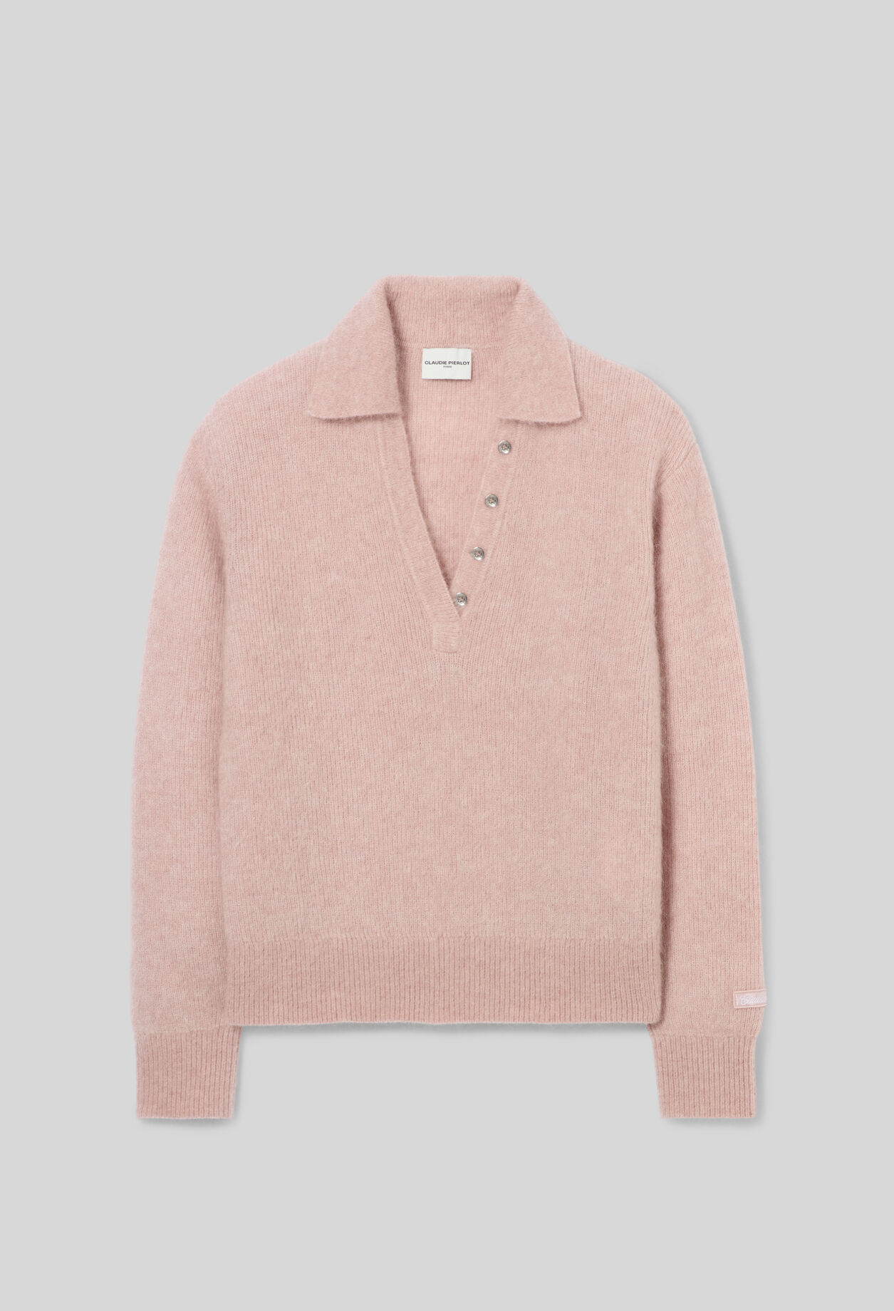 Jersey casual de punto peludo