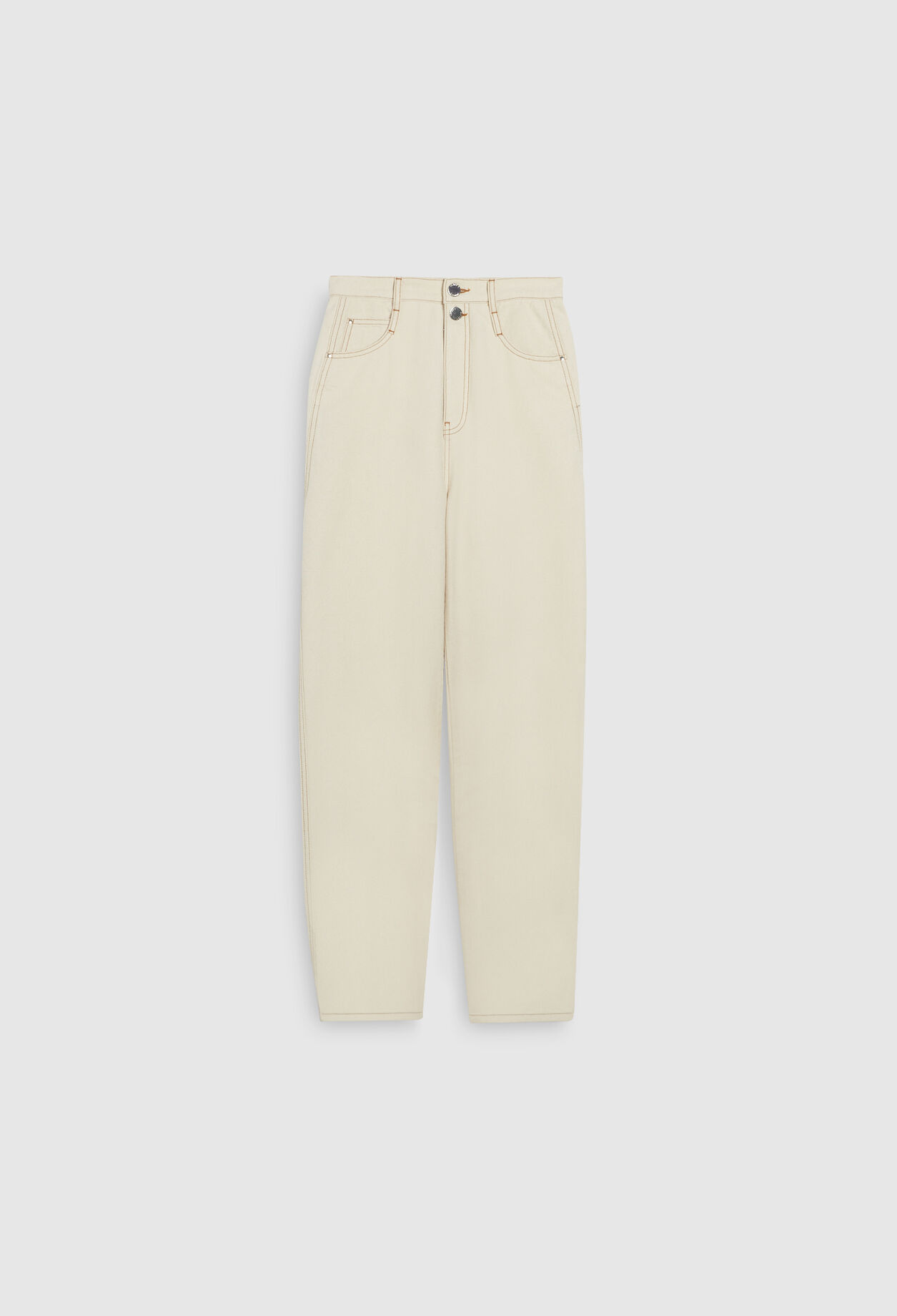 Vaquero beige de denim ecowash