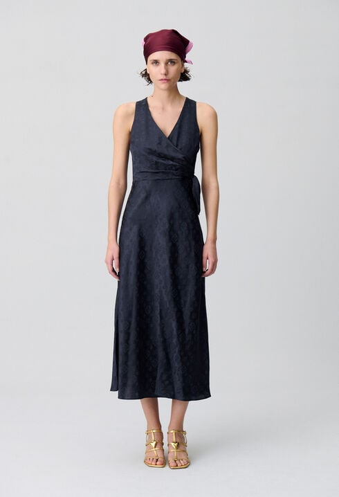 Vestido largo fluido