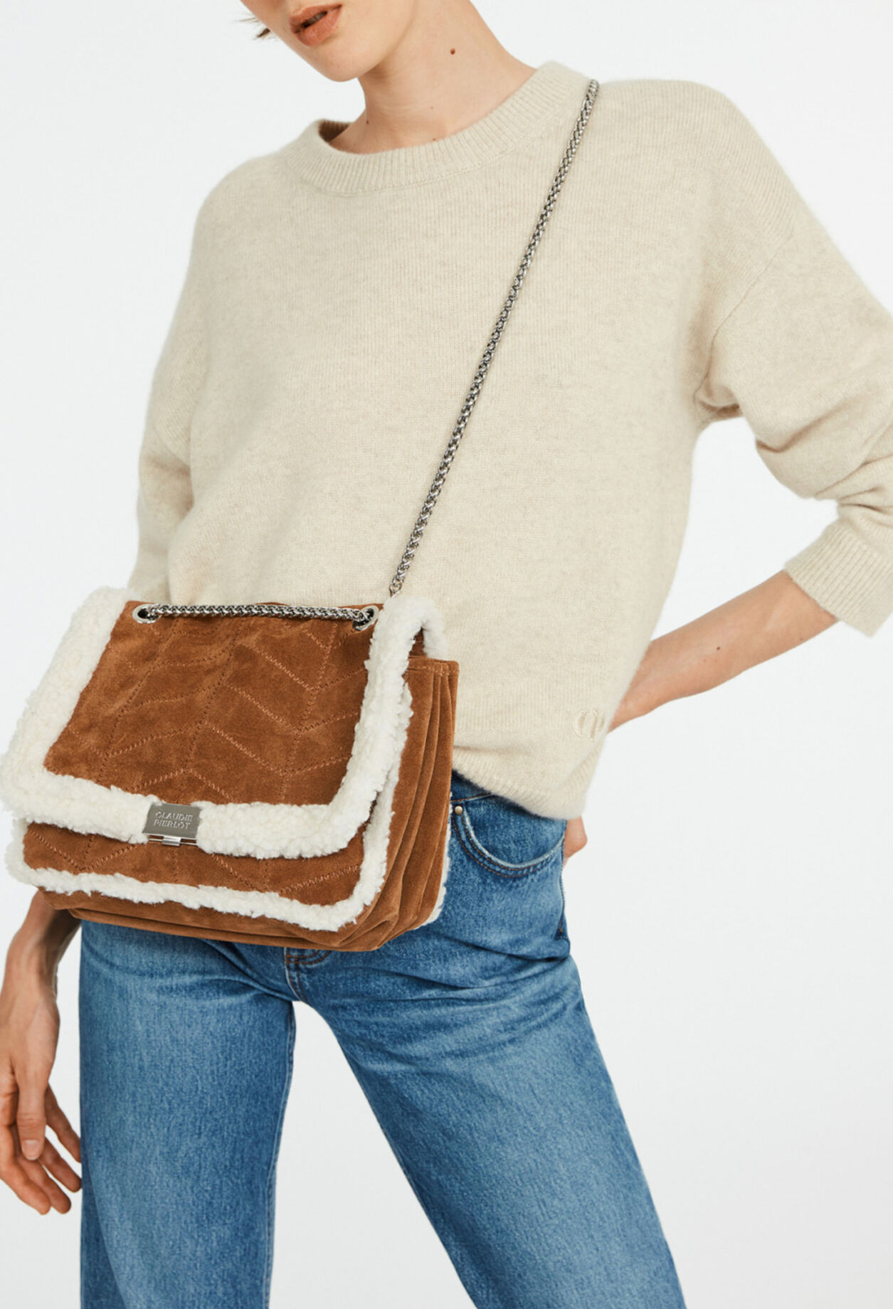Bolso Angelo caramelo de ante
